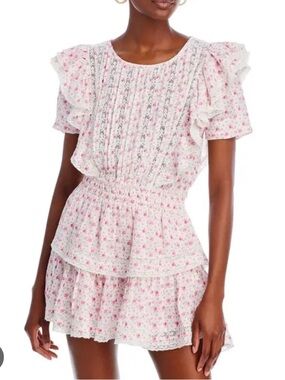 Love Shack Fancy Pink Floral Size M